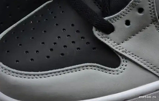 Light Retro 1 Jordan Grey White Smoke Black 555088-035 Air 555088-035 High 0529